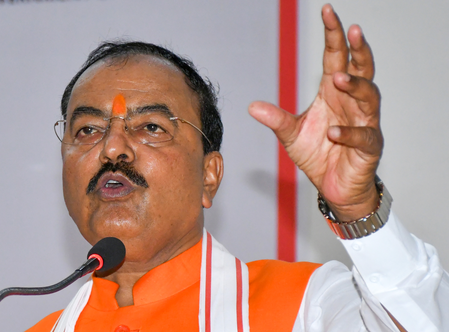 ‘Were EVMs, EC correct when Cong won in 2004, 2009’: UP Dy CM Keshav Prasad Maurya