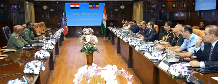 India and Ethiopia discuss military exercises, defence cooperation