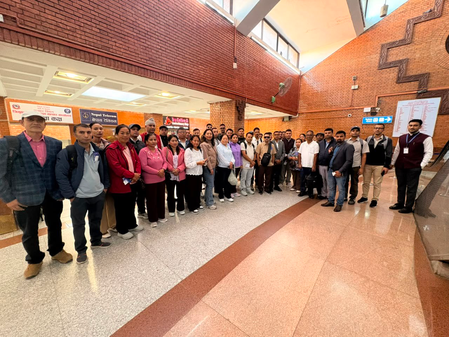 50 Nepali officials leave for India for natural farming training