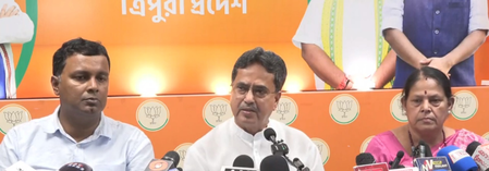 Oppn trying to divert attention from development, good performance by targeting EC: Tripura CM Saha