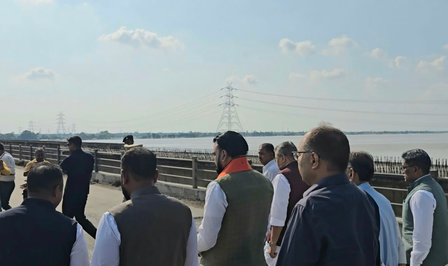CM Samrat Choudhary conducts aerial survey of flood situation in Bihar’s East Champaran