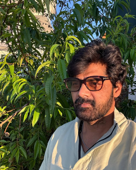 Actor Naveen Chandra offers prayers at Tirumala Tirupati temple