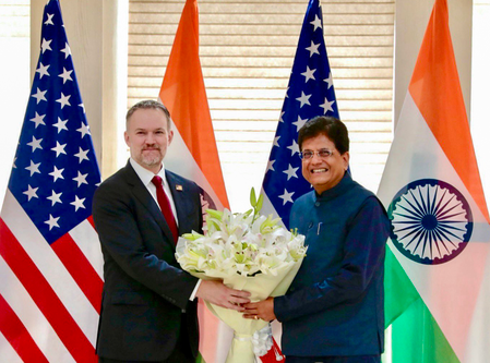 India, US set to advance bilateral trade pact during Piyush Goyal visit