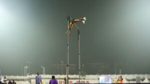 Asian Games: Dev Meena betters own national record with 5.50m clearance in pole vault