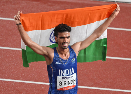 Asian Games: ‘Not satisfied, wanted national anthem to be played,’ says Gulveer after medal treble