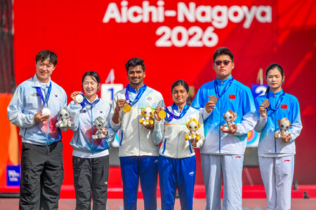 Asian Games: India sweep all three compound archery team golds in dominant display (Roundup)
