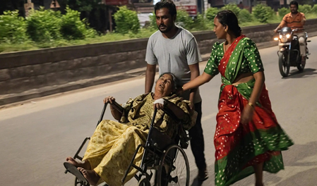 Upset over hospital negligence, Telangana man takes sick mother in wheelchair to MLA’s house