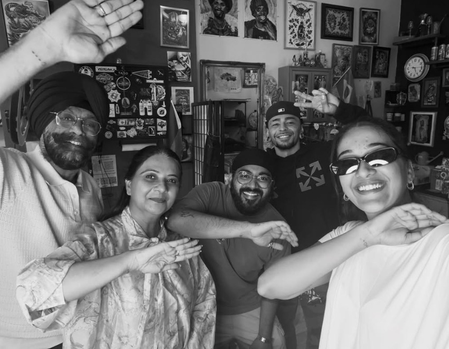 Nimrit Kaur Ahluwalia gets parents inked for the first time: ‘Things you succumb to for your kids’