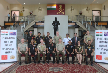 India and Australia discuss strengthening defence cooperation