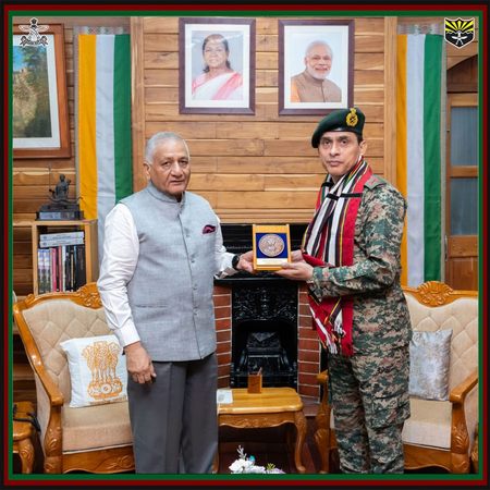 Mizoram Governor, Assam Rifles IG discuss security and development initiatives