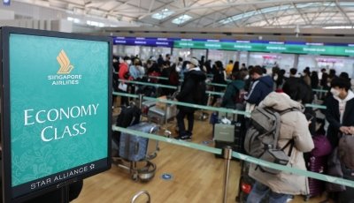 International flight passengers up 10 pc this year in S. Korea