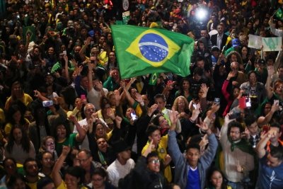 Brazil vote pushes investors to safety