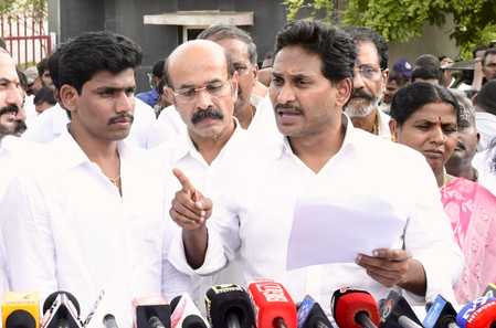 Jagan accuses Andhra CM of ‘censorship’ over DSC 2025 recruitment scam, seeks Nara Lokesh’s resignation