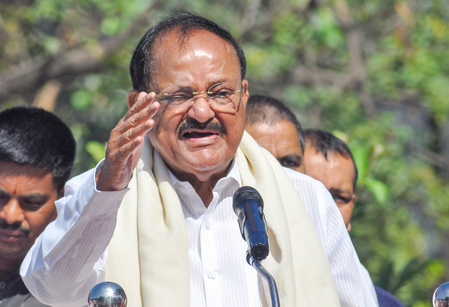 ‘Demanding CEC’s resignation through public rallies not fair’: Venkaiah Naidu