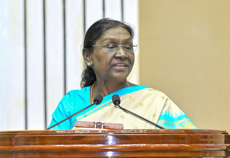 President Droupadi Murmu extends Durga Puja greetings, calls for respect for women