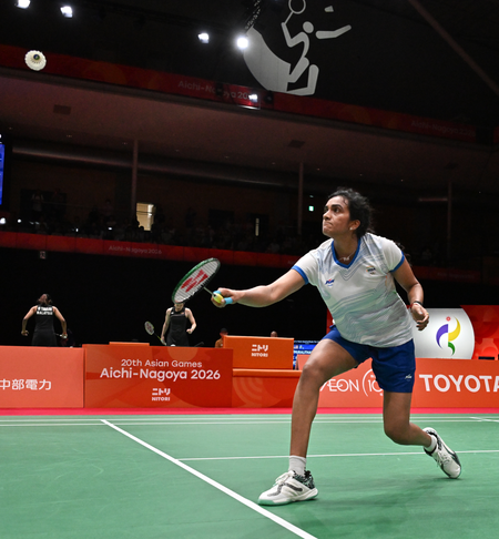 Badminton: Sindhu books QF showdown, Tanvi bows out of Arctic Open