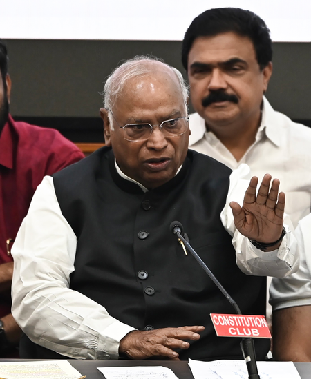 Kharge criticises BJP over Manipur situation; demands justice, lasting peace