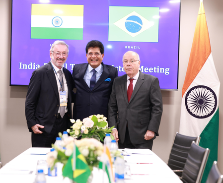 Piyush Goyal steps up trade diplomacy; meets Brazilian, Polish leaders on sidelines of G20