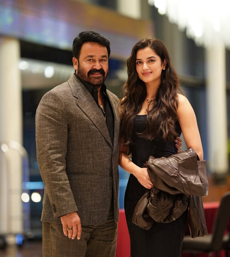 Bhagyashrii Borse tells Mohanlal: To be your co-actor feels like a blessing!