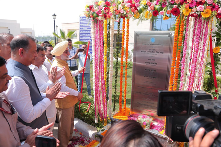 Delhi: L-G TS Sandhu opens DDA sports complex in Rohini, announces hockey cup from Oct 9