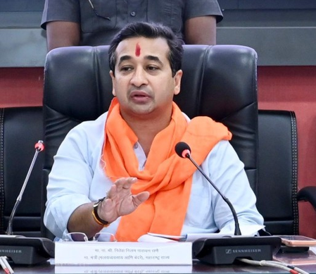 Nitesh Rane accuses Abhijeet Dipke of echoing Pakistan’s script; hails India’s maritime growth