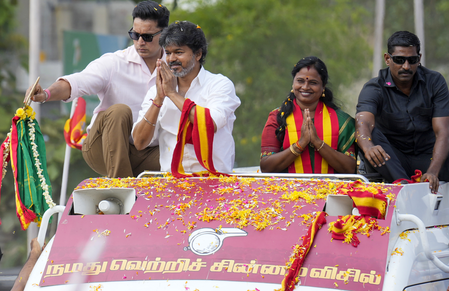 TN bypolls: CM Vijay to hold 40-km roadshow in Dharapuram as campaign ends today