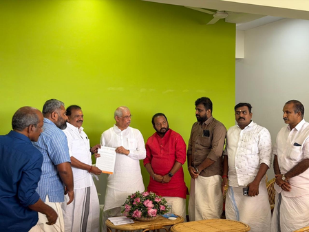 Kerala BJP seeks Governor’s intervention against Minister over protest against Union Minister