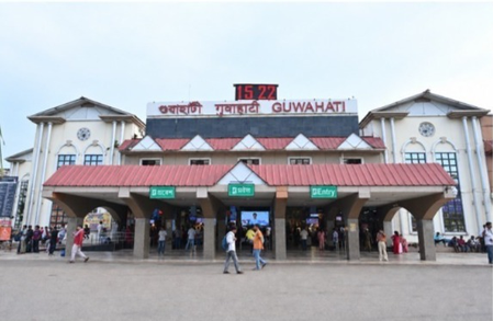 NFR undertakes major infrastructure projects in Guwahati as station handles over 50K passengers daily