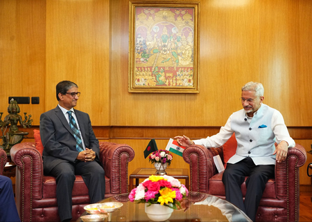 EAM Jaishankar meets outgoing Bangladeshi envoy, appreciates his contribution to ties