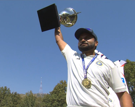 Mukesh shines with six-for as Rest of India beat J&K to lift Irani Cup title