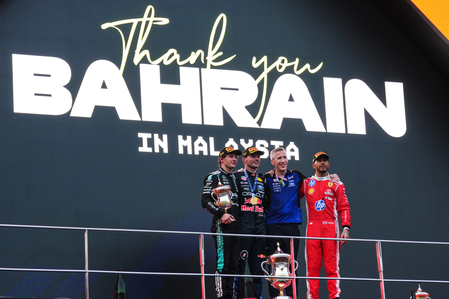 Verstappen wins maiden 2026 race in chaotic Bahrain GP in Malaysia as Russell retires