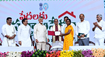 Centre hands over 3 lakh houses worth Rs 3,600 crore for rural poor in Andhra Pradesh