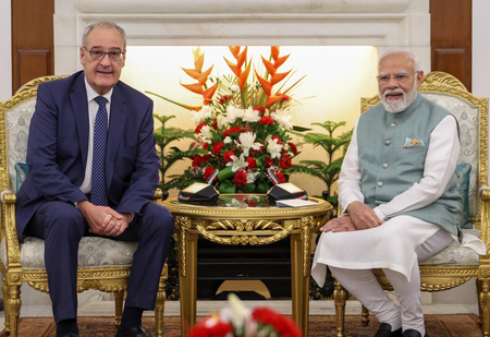 PM Modi, Swiss Prez Parmelin discuss ways to deepen cooperation in trade, AI, defence production