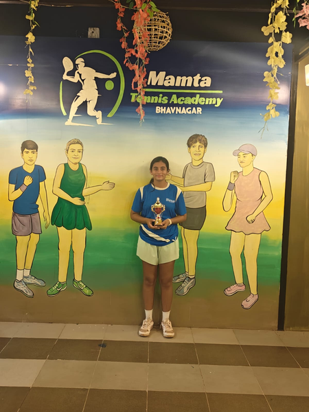 Adani Sportsline Tennis Academy’s Khush, Raghavi finish runners-up at All India Ranking Championship Series