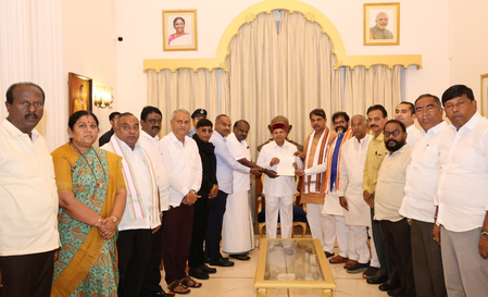 Cong govt exerting undue influence on SIR process: NDA seeks K’taka Governor’s intervention
