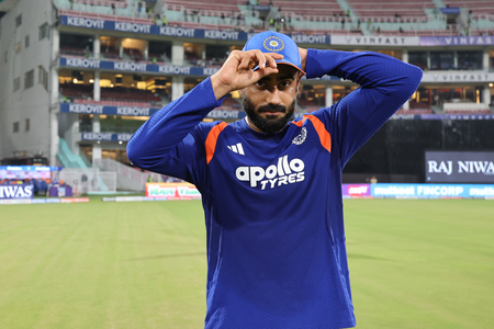 1st T20I: Naman Dhir debuts as India elect to bowl against WI in Lucknow