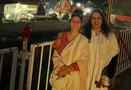 Tanishaa Mukherjee visits Neem Karoli Baba’s Kainchi Dham, says ‘Bulawa Aata Hai’