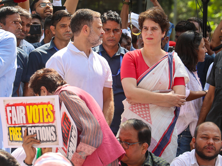 Satyagraha for SIR injustice draws FIR: Congress on case against Rahul, Priyanka
