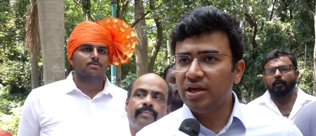 Rahul Gandhi desperately trying to create sense of anarchy in country: BJP’s Tejasvi Surya