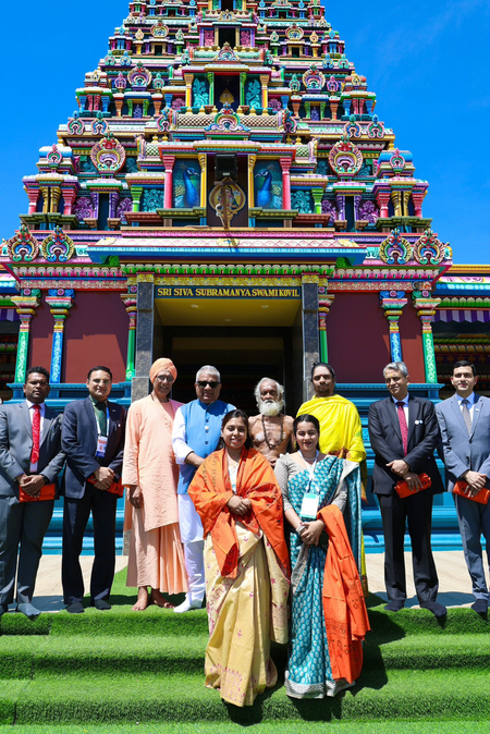 Environment minister Bhupender Yadav visits Fiji temple, highlights enduring civilisational ties