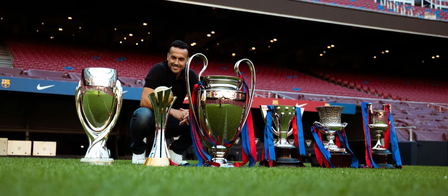 Former Barcelona winger Pedro retires from football at 39