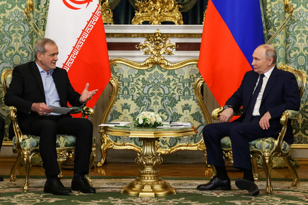 Iranian, Russian presidents vow to strengthen strategic bilateral cooperation