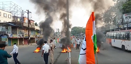 12-hour bandh by INDIA bloc disrupts normal life across Odisha