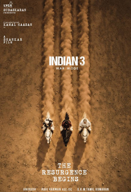 Kamal Haasan’s ‘Indian 3’ makers release new poster; sources claim post-production work on at brisk pace