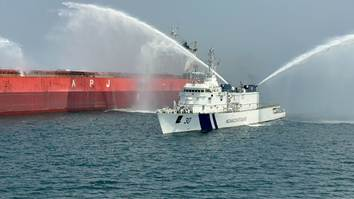 Coast Guard leads rescue exercise SAREX-2026 off Paradip; Navy, IAF join drill