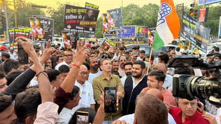 MP Congress protests over SIR, backs Rahul Gandhi’s agitation