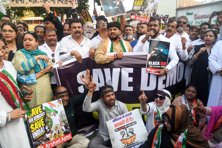 Mumbai: Tushar Gandhi detained and released after eight hours; Oppn confronts police over CEC