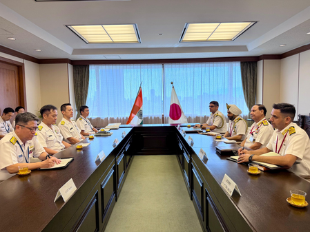 Navy Vice Chief visits Japan to boost cooperation in shipbuilding, mine countermeasures