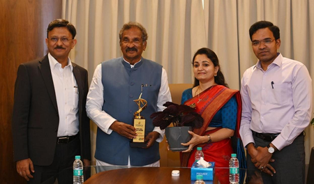 Karnataka bags award for highest under-construction wind power capacity of 9 GW at Windergy India 2026