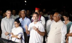 President sought evidence of ‘vote chori’, says Rahul Gandhi after opposition’s meeting on CEC row